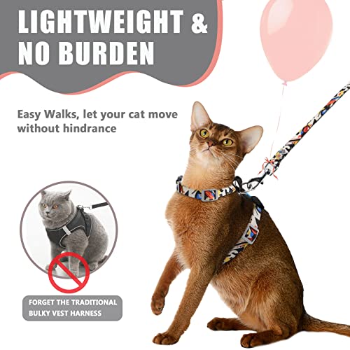 Supet Cat Harness and Leash Escape Proof for Small Large Cats, Adjustable Cat Collars Harnesses & Leashes for Walking… - Image 4