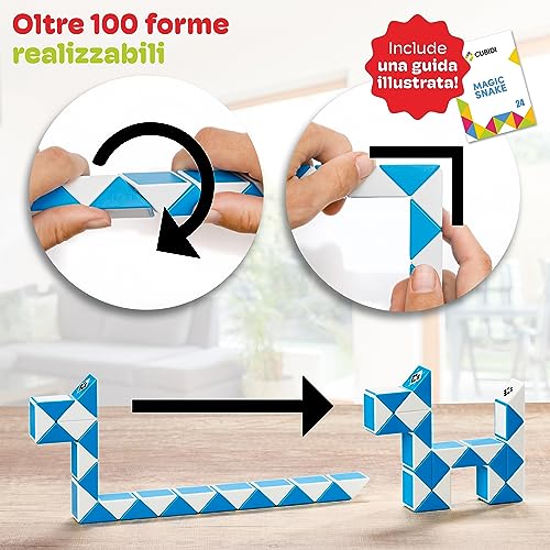 CUBIDI® Mini Serpenti Magici Puzzle - Gadget