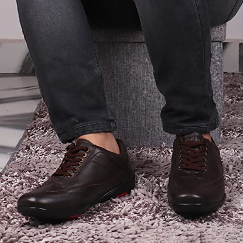 Image of Red Chief Classic Slip On | Casual Shoes for Men | Coffee | TPR Sole | RC3834