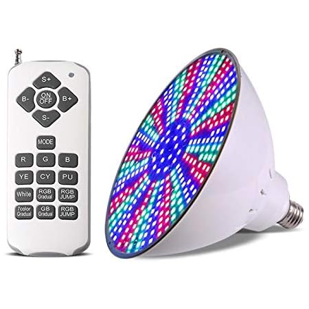 Amazon Com Ukey U Pool Lights 120v 36w Color Changing Led Pool Light For Inground Pool Replacement Swimming Pool Lights For Pentair Hayward Light Fixture Remote Control And Switch Control E26 Medium