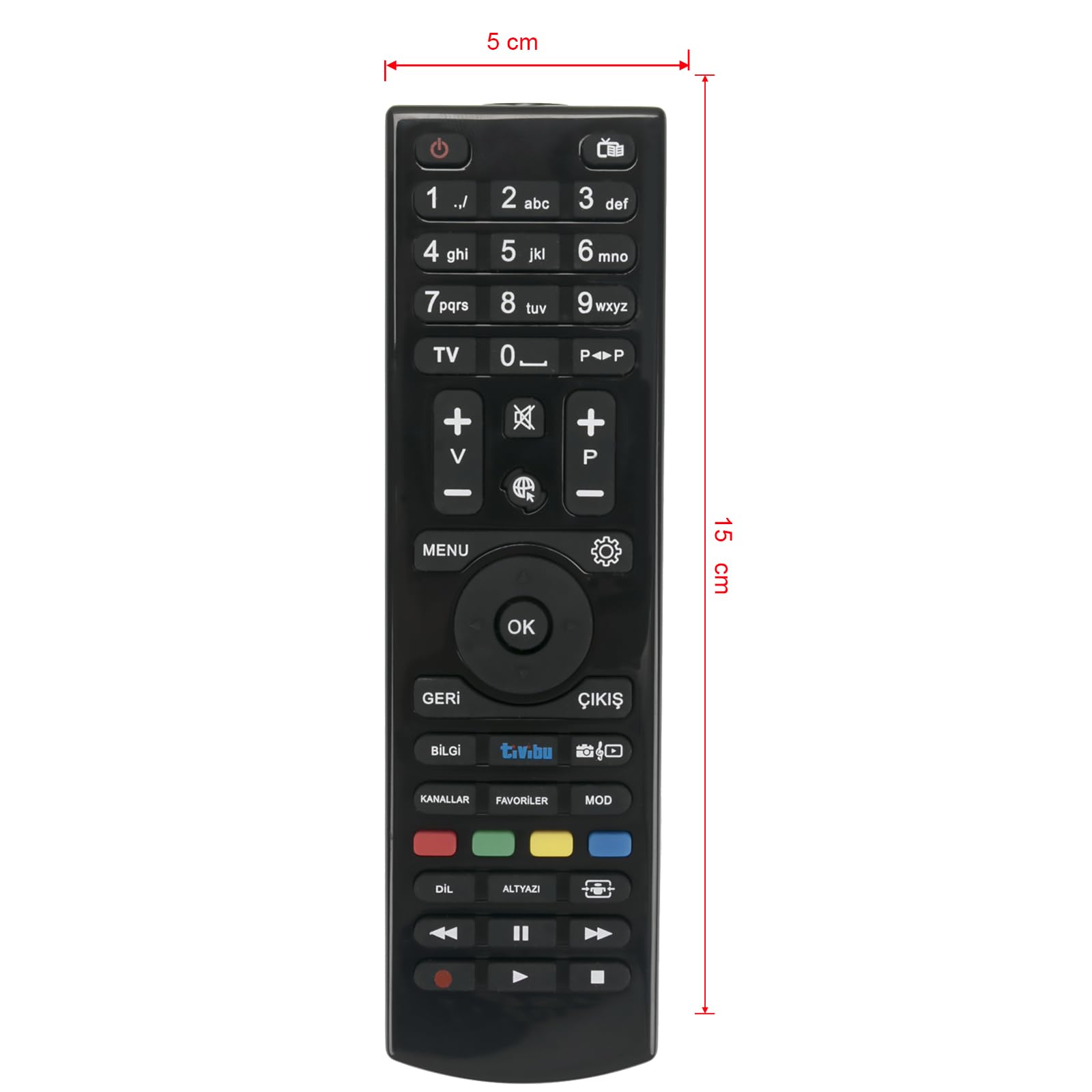 Télécommande Universelle Pour Sedea FUJIONKYO - Compatible DF650HD, DTS750HD-MK2, SE4100HD-MK2 Et Autres Modèles