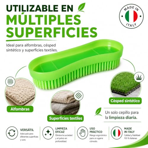 Miniatura 4 de Today - Cepillo Para Alfombras, Césped Artificial Y Superficies Textiles Cerdas Rígidas De Plástico, Diseño Ergonómico Tipo Violín