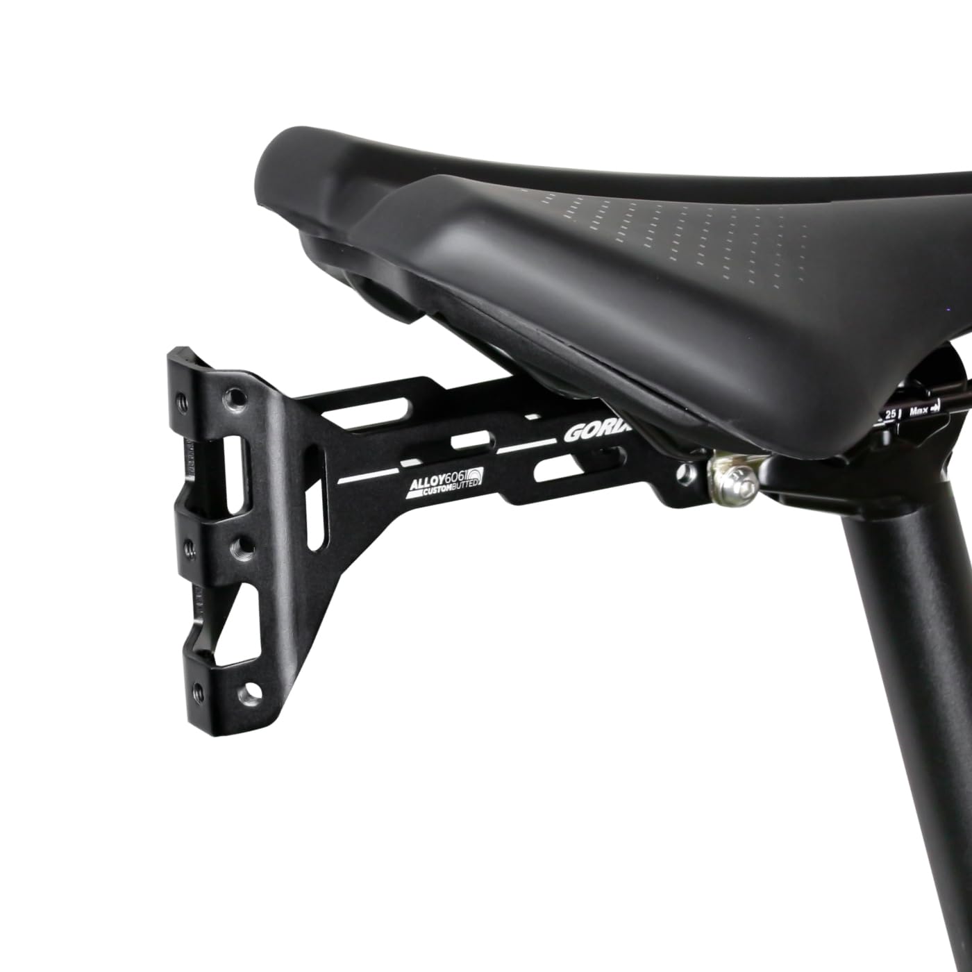 GORIX Fahrrad Sattel Flasche Käfig Zusätzliche Halter Adapter Halterung Einstellbar Mountain Road Bike(PLUS1)
