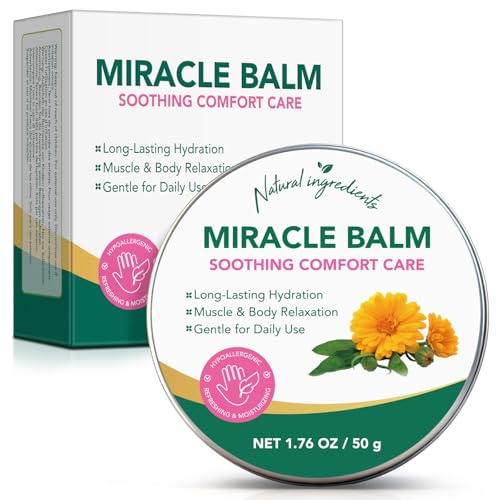 Abodiuss - Massagecreme für Körper - Pflegende Massage-Creme mit Arnika & Ringelblume & Vitamin E, Beruhigende Salbe Care Balm für tägliche Entspannung und geschmeidige Haut, Gleitcreme für die Massage,50g