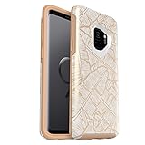 OtterBox Symmetry Series Case for Samsung Galaxy S9 - Frustration Free Packaging - Throwing Shade (WHTE/Roasted TAN/Throw Shade)