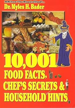 Hardcover The Wizard of Food Presents 10,001 Food Facts, Chef's Secrets & Household Hints: More Usable Food Facts and Household Hints Than Any Single Book Ever Book