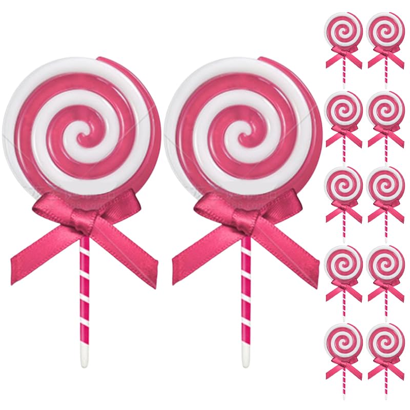 Plastic lolipop ornament