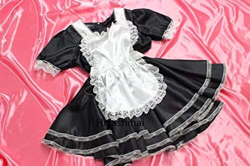 完売品 M企画 コスプレ メイド服 サテン 光沢 新品 未開封 廃盤 レア Amazon.co.jp: オリジナルメイド服 赤と黒 光沢サテンに生地 PVC