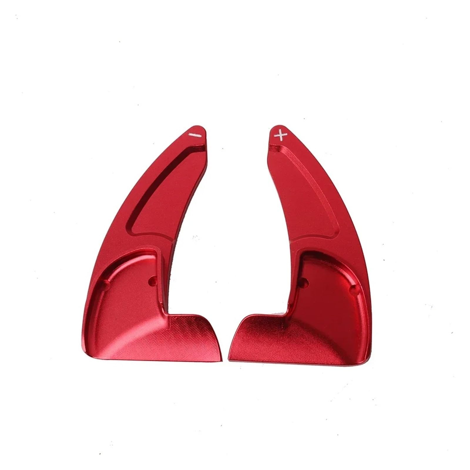 Xxiucj Car Paddle Shifter Extensions for Dodge for Challenger for Charger for Hellcat Steering Wheel Direct Shift Paddle Gear Shifter Extension(Red)