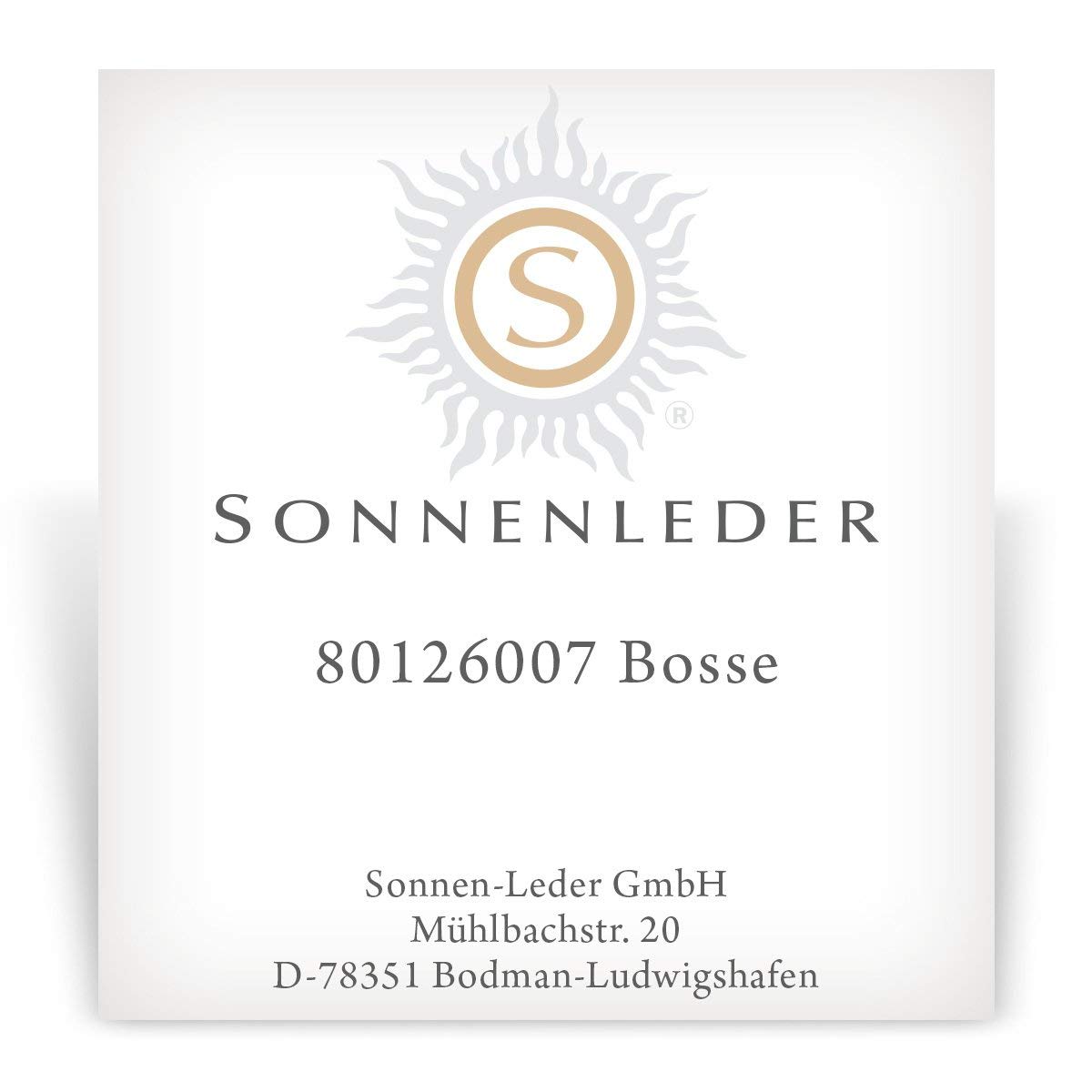 SONNENLEDER - hochwertiges Schuletui "BOSSE" Farbe: Rot *Echtes Leder*