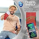 Alban RFID Passport Holder Women Men RFID Blocking Travel Passport Wallet Case Genuine Leather Passport Cover porta pasaporte - Image 4