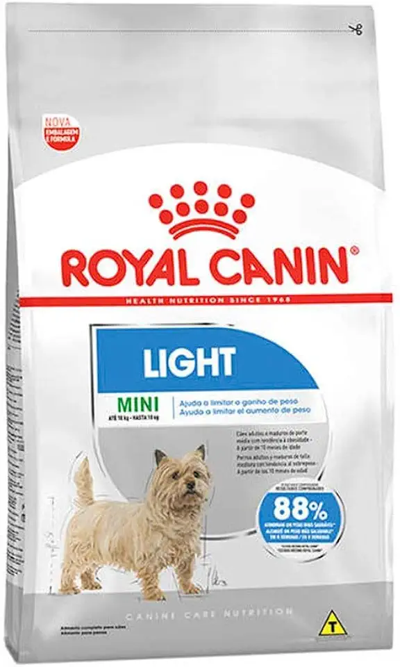 Ração Royal Canin Mini Light Cães Adultos 2,5Kg Royal Canin Adulto - Sabor Outro