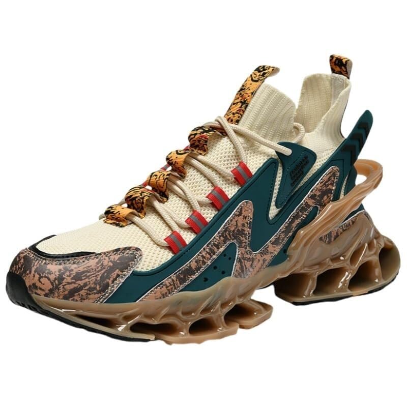 Men's Fashionable Basketball Shoes are Lightweight Breathable Anti Slip Wear-Resistant Grab on Casual Sports Boots