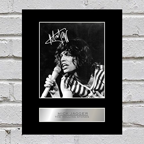 Photo dédicacée de Mick Jagger The Rolling Stones #2