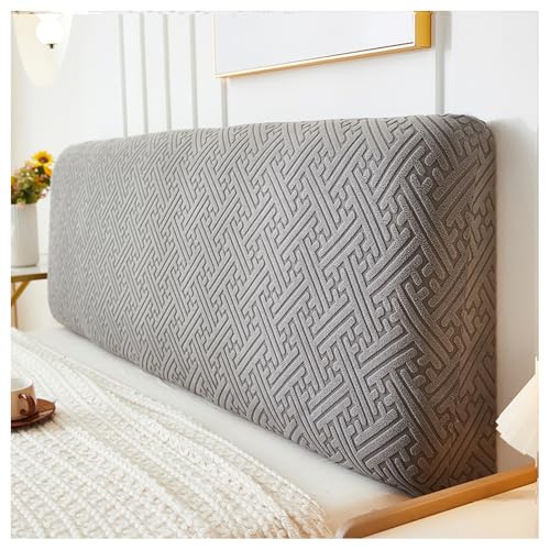 W WWEENUO Stretch Bed Headboard Cover Full Queen King...