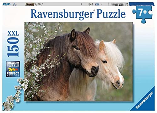 Ravensburger - Puzzle Enfant - Puzzle 150 p XXL - Magnifiques chevaux - 12986