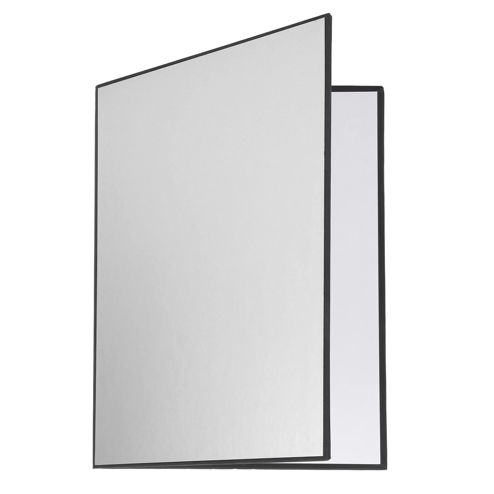 SONKCardboard Light Reflector, Photography Reflector Cardboard A4 Size 3 in 1 Multipurpose Thicken with Three Colors for Product and Food Photo Shooting(Silver, white and black)