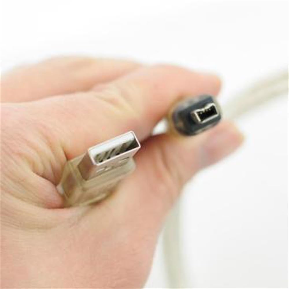 xiwai Cavo adattatore USB a Firewire IEEE 1394 a 4 poli iLink per Sony DCR-TRV75E DV