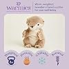warmies Microwavable & Weighted Stuffed Animals, Otter - Heated Stuffed Animal Plushie for Warmth & Comfort - Cute Soft Plush Toys for Adults & Children (Boys, Girls, Babies & Toddlers)
