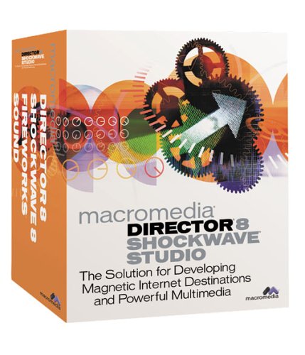 Image of Director 8 Shockwave Studio with Fireworks 4