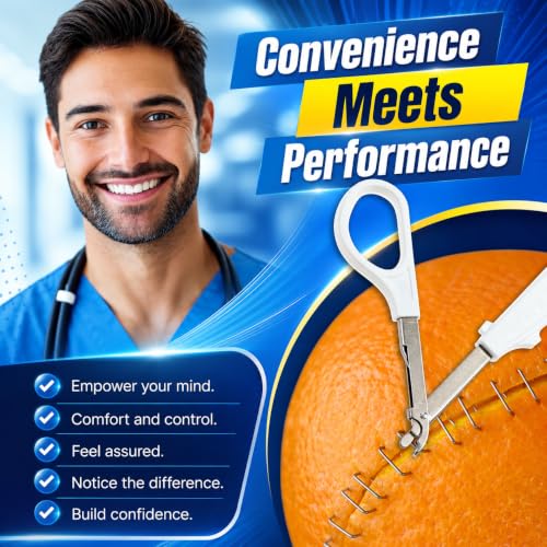 Image of Disposable Skin Stapler with 55 Preloaded Sterile Wires Plus Remover Tool