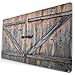 Produktbild Custom Office Mauspad,Rustikale alte Holztür in der Farm,Anti-Rutsch-Gummiunterseite Gaming-Mauspad-Matte Schreibtisch-Dekor 15,8 "x 29,5"