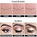 FOCALLURE Waterproof Black Matte Eyeliner,Quick-dry Liquid Ink Liner,Easy to Draw a Fine Eyeliner with Flexible Tip,Long Lasting Eye Liners Make Up