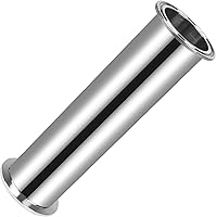 Vista 8 de Tubo de abrazadera triple de 2 pulgadas Tubo de bobina sanitaria de 2 pulgadas de diámetro exterior Longitud del tubo de bobina sanitaria de 2