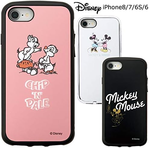 Amazon カラー ミッキー ミニー Iphone8 Iphone7 Iphone6s Iphone6 ディズニー Ijoy ケース アイジョイ 全面 360 保護 ソフトケース ソフト ハード ハイブリッド キャラクター シンプル ミッキー ミニー ミッキー ミニー チップ デール アイフォン