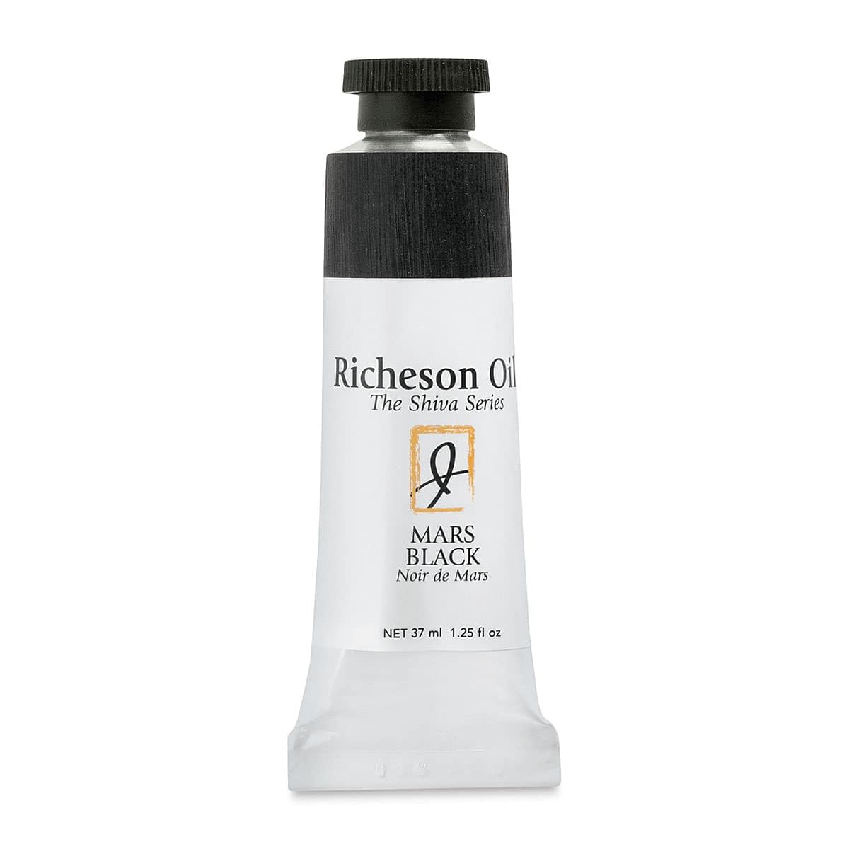Jack Richeson 37 ml farby olejne artystyczne, czarny żelazny