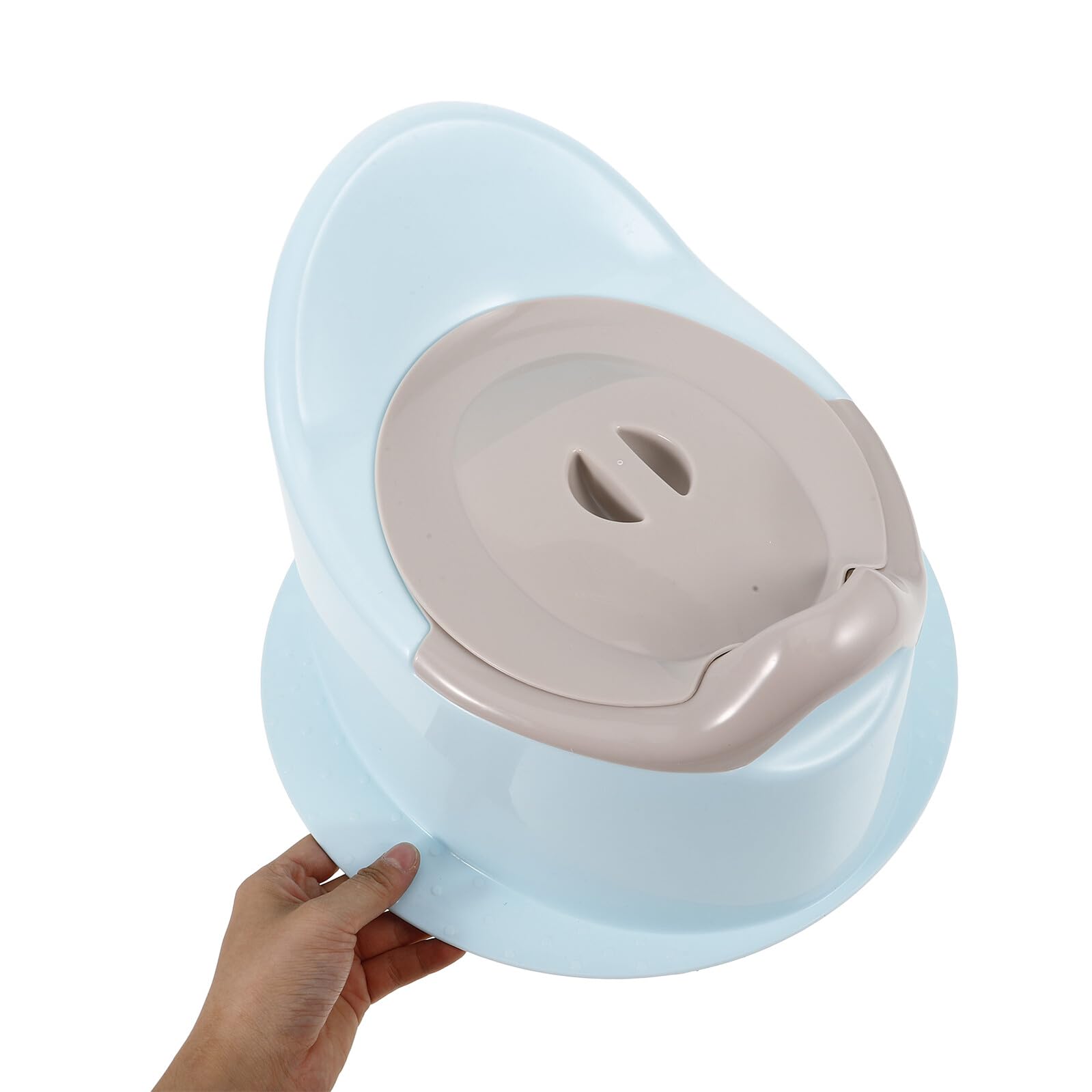ERINGOGO Inodoro de Entrenamiento Portátil para Niños, Baño Cómodo de Plástico Ligero, Adecuado para Niñas y Niños en Casa o Viajes