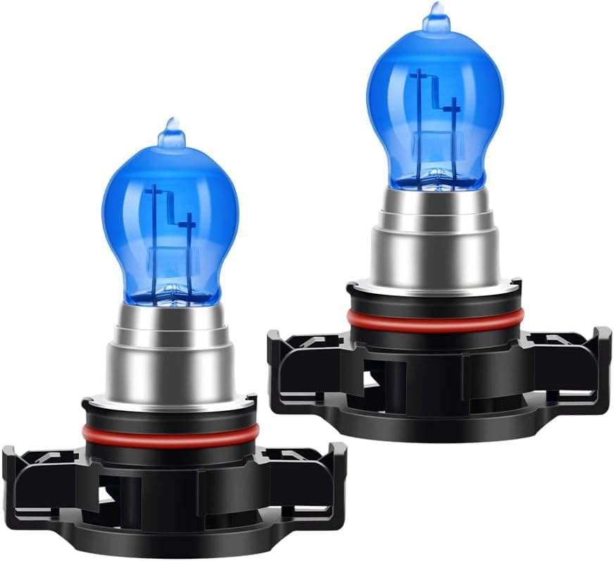 Halogen Headlight Bulbs Combo For Jeep Grand Cherokee 2011-2013 9005 High Beam H11 Low Beam and 5202 Fog Lights,100W 6000K White Car Replacement Light Bulbs, Pack of 6
