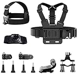  Anyingkai Action Kamera Halterung,Brustgurt Halterung Handy,Action Kamera Zubehör Set,Action Kamera Zubehör Kit,Brustgurt Halterung,Brustgurt Halter (11)