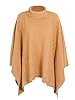 BerryGo Women's Chic Turtleneck Batwing Sleeve Asy... #3