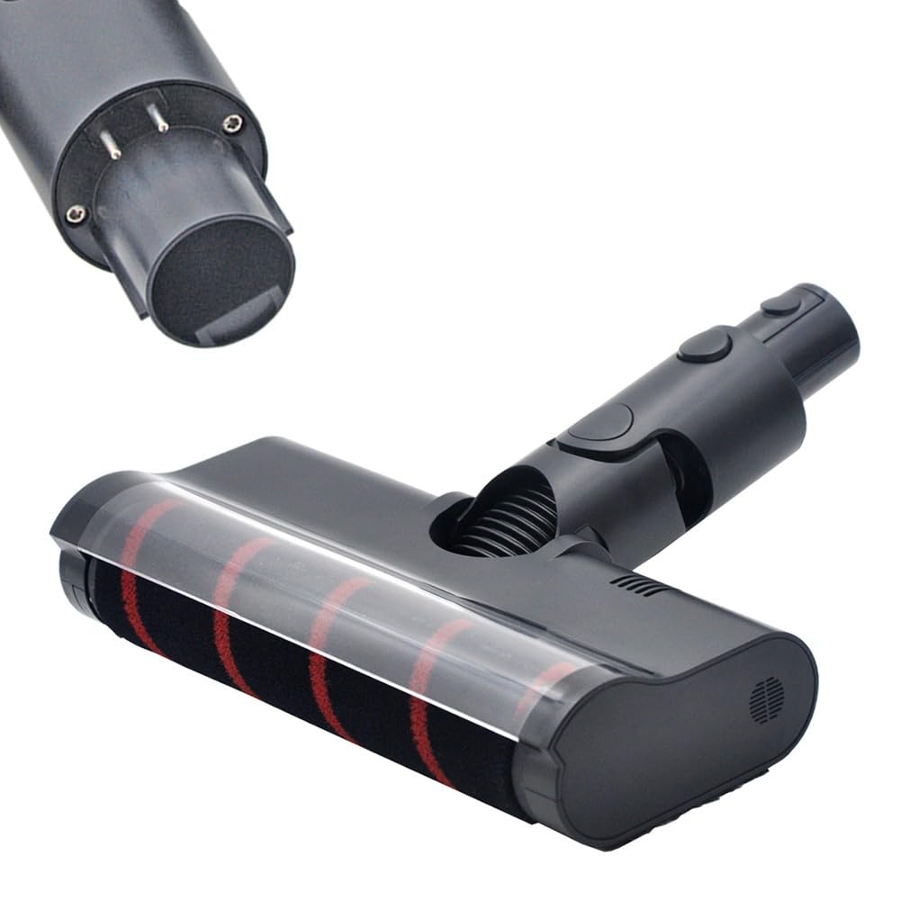 RichVibe Spazzola elettrica per pavimenti V6 V8 V10 V11 V12S V16S R30 Z30, rotante a 180 gradi, per rullo morbido, moquette, peli di animali domestici