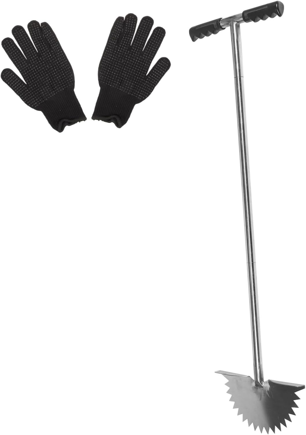 VICASKY Handheld Grass Edger Tool for Sidewalks Driveways Lawn Trimmer Shaped Grip for Precise Landscaping and Garden Maintenance