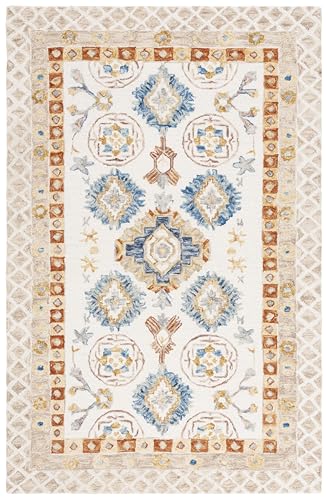 Tapete SAFAVIEH Aspen 6' x 9' Beige miniatura 3