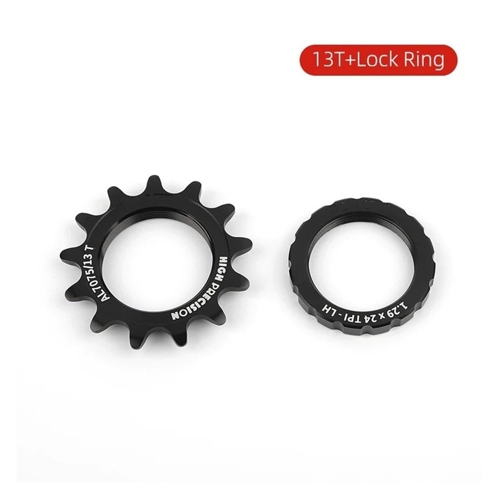 Stały Bieg Rowerowy Wolnobieg 13T 14T 15T 16T 17T Pojedyncza Prędkość Fixie Rower Zębatka Aluminiowa Stopowa Części Do Kolarstwa Torowego wkręcany wolnobieg Kaseta Rowerowa