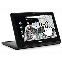 Dell Chromebook 11 3100 Computer portatile 2 in 1, notebook touchscreen da 11,6 pollici, Chrome OS (ricondizionato) (Pollici, 11.6, Nero, Grafica integrata, 32, GB, Chrome OS, GB, 4)
