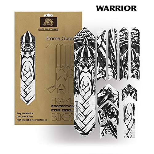 Resistente a los arañazos Proteger el cuadro del cuadro de la bicicleta Etiqueta adhesiva removible Pegatinas del protector del cuadro Funda protectora de bicicleta para 3D MTB Mountain Bike Road