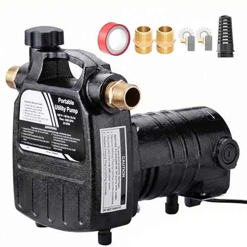TOPWAY 1/2HP Cast Iron Water Transfer Pump