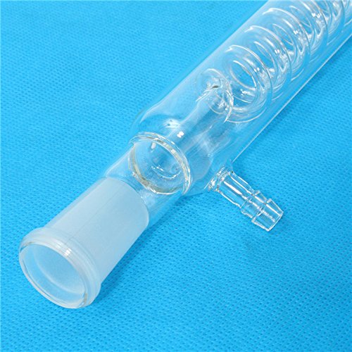 ChaRLes 24/40 Jionts Verre Graham Condenseur Laboratoire De Chimie Serpentine