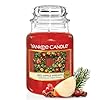 Yankee Candle Candela profumata in giara grande | Red Apple Wreath | Durata Fino a 150 Ore | regalo perfetto per le donn