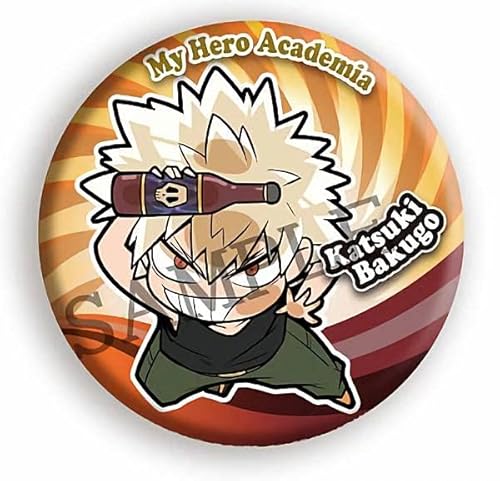 【爆豪勝己】 ぴた!でふぉめ 僕のヒーローアカデミア ショッピング!トレーディング 缶バッジ