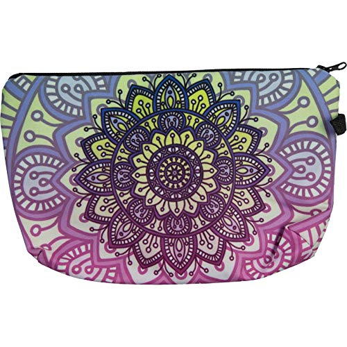 Preisvergleich Produktbild cosey Make-up Tasche, trendige Schminktasche und Kulturbeutel Mandala Ombre