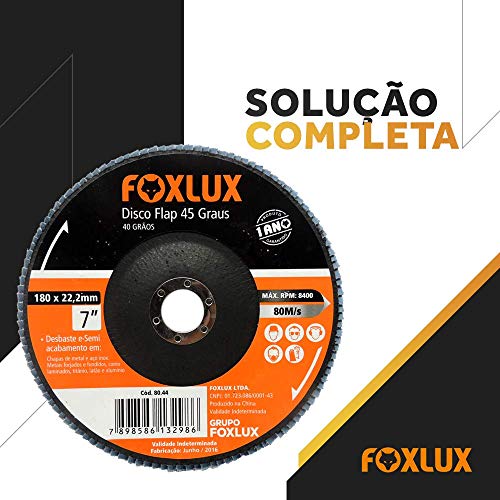 Disco Flap Foxlux – 45 Graus – 7