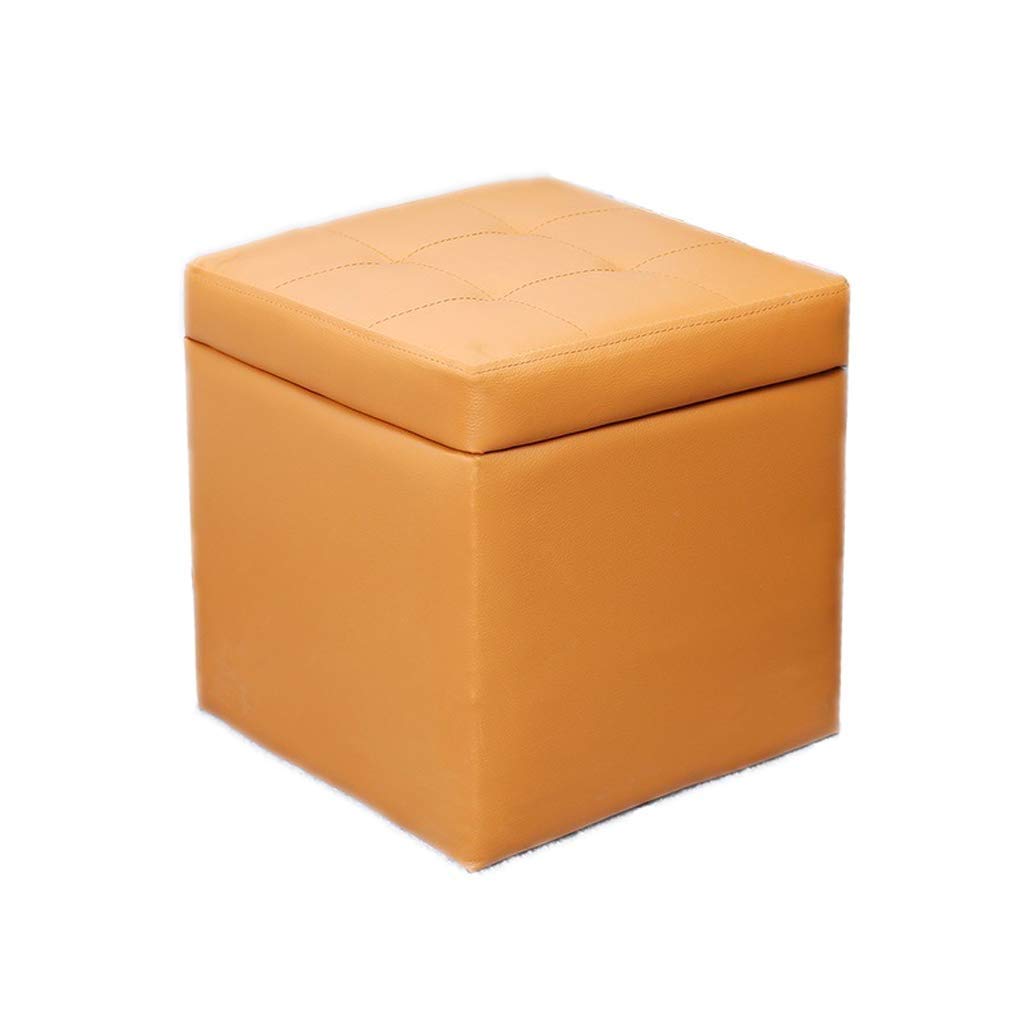 Tabouret de rangement pouf de maquillage pour petit espace