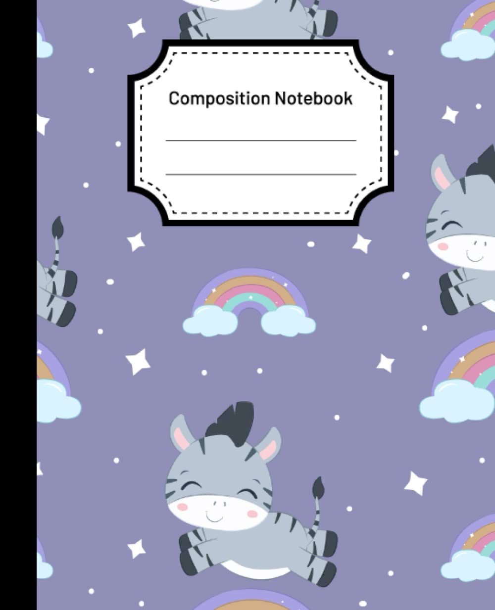 Composition Notebook College Ruled- 120 Pages Animals in Winter: cute animals Cute Composition Notebook for kids young adults and animals girls boys teens