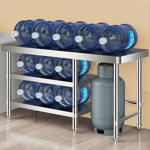 Generisch Generic Edelstahl-Arbeitstisch für Lebensmittelzubereitung 150x60x80cm