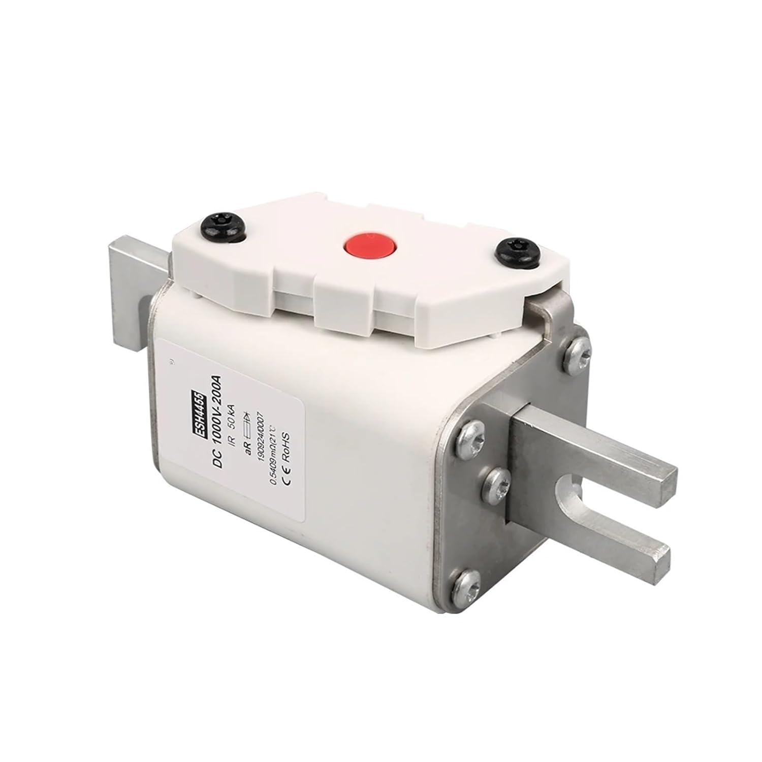 DIN 43 653 Size 2 aR 59x59mm Square Body 1500V 400A High-Speed Fuse